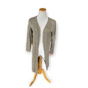 Womens Impulsive Ribbed Cardigan Sweater - Sz S